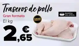 Supeco Traseros de pollo oferta