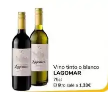 Supeco Lagomar - vino tinto o blanco oferta