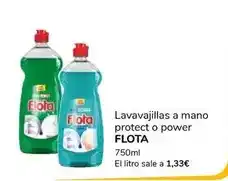 Supeco Flota - lavavajillas a mano protect o power oferta