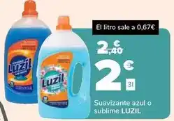 Supeco Luzil - suavizante azul o sublime oferta
