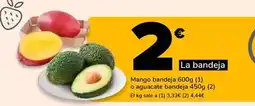 Supeco Mango bandeja o aguacate bandeja oferta