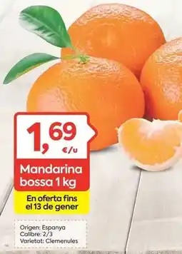 Suma Supermercados Origen - mandarina bossa oferta