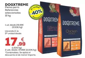 Dogxtreme - pienso perro referencias seleccionadas