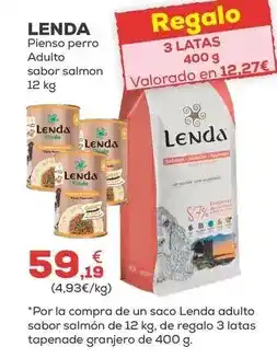 Kiwoko Lenda - pienso perro adulto sabor salmon oferta