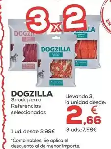 Kiwoko Dogzilla - snack perro oferta