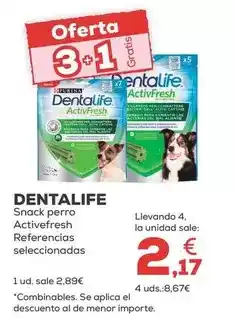 Kiwoko Dentalife - snack perro activefresh oferta