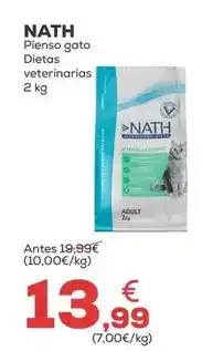 Kiwoko Nath - pienso gato dietas veterinarias oferta