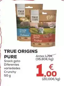 Kiwoko True origins pure - snack gato oferta