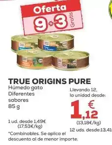 Kiwoko True origins pure - húmedo gato oferta