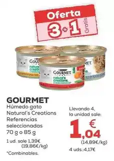 Kiwoko Gourmet - húmedo gato natural's creations oferta