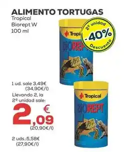 Kiwoko Tropical - alimento tortugas oferta