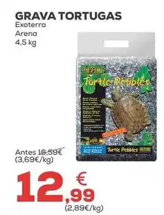 Kiwoko Exoterra - grava tortugas oferta