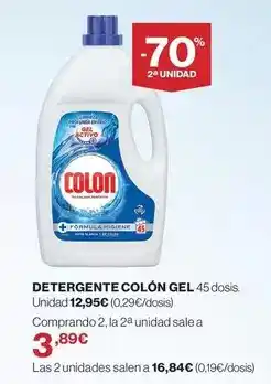 Supercor Colon - detergente gel oferta