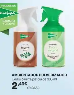 Supercor Ambientador pulverizador oferta