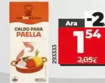 Dia Dia al punto - caldo para paella oferta
