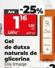 Dia Dia imaqe - gel de ducha naturals de glicerina oferta