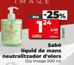Dia Dia imaqe - jabón líquido de manos neutralizador de olores oferta