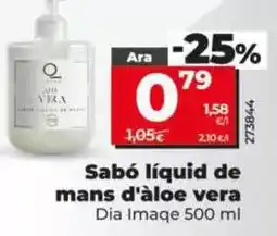Dia Jabón líquido de manos de aloe vera oferta