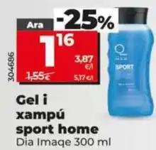 Dia Dia imaqe - gel y champú sport hombre oferta