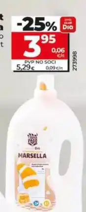 Dia Dia super paco - detergente liquido marsella 61 lv oferta