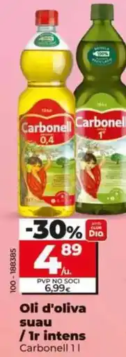 Dia Carbonell - aceite de oliva suave 1 l oferta