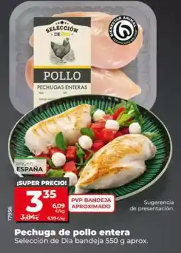 Dia Seleccion de dia - pechuga de pollo entera oferta