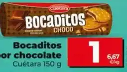 Dia Cuétara - bocaditos sabor chocolate oferta
