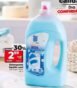 Dia Dia super paco - detergente liquido azul oferta
