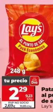 Dia Lay's - patatas al punto de sal oferta