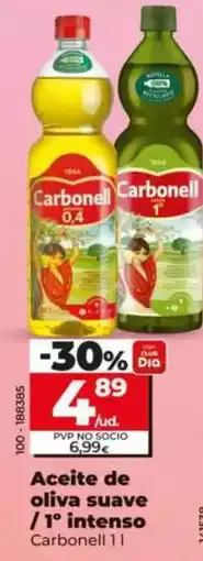 Dia Carbonell - aceite de oliva suave / 1° intenso oferta