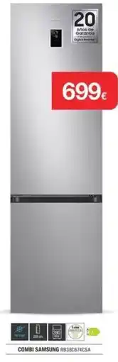Milar Samsung - combi rb38c674csa oferta