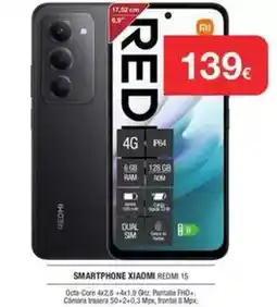 Milar Xiaomi - smartphone redmi 15 oferta