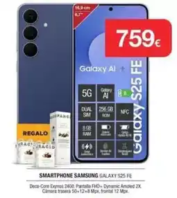 Milar Samsung - smartphone galaxy a s25 fe oferta
