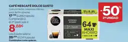 Hipercor Nescafé - cafe dolce gusto oferta