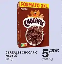 Hipercor Nestlé - cereales chocapic oferta
