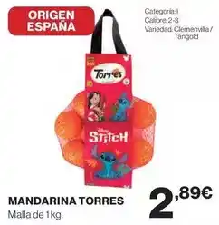 Hipercor Torres - mandarina oferta