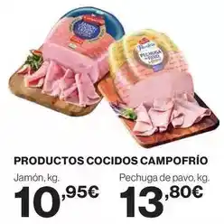 Hipercor Campofrío - productos cocidos oferta