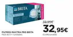 Hipercor Brita - filtros maxtra pro oferta