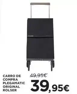 Hipercor Rolser - carro de compra plegamatic original oferta