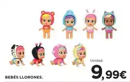 Hipercor Bebes llorones oferta