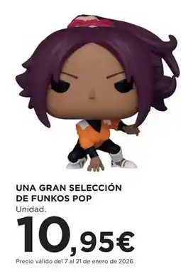 Hipercor Una gran selección de funkos pop oferta