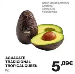 El Corte Inglés Tropical - aguacate tradicional queen oferta