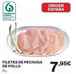 El Corte Inglés Origen - filetes de pechuga de pollo oferta