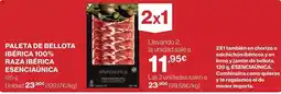 El Corte Inglés Esencia única covap - paleta de bellota iberica 100% raza iberica oferta