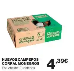 El Corte Inglés Camperos - huevos camperos corral oferta