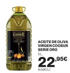 El Corte Inglés Coosur - aceite de oliva virgen serie oro oferta