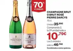 El Corte Inglés Brut - champagne o rosé oferta
