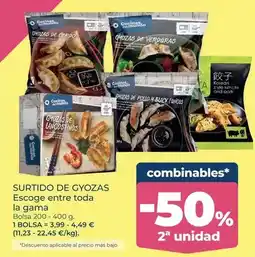 La Sirena Surtido de gyozas oferta