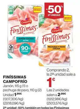 El Corte Inglés Campofrío - finissimas oferta