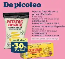 La Sirena Espinaler - patatas fritas de corte grueso oferta